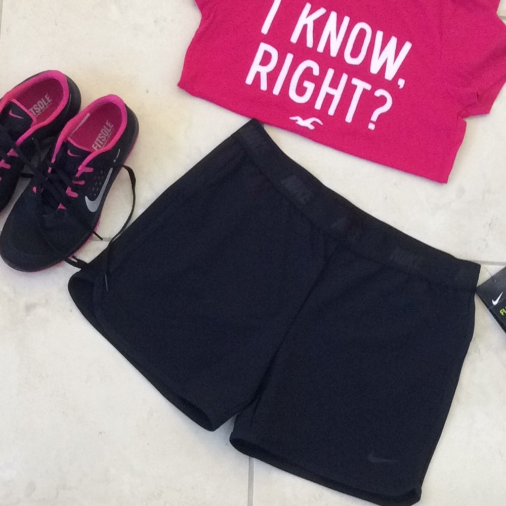 NIKE GIRLS SIZE L DRI-FIT FLEX RUNNING SHORTS